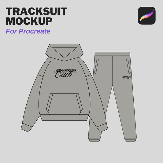 Tracksuit Mockup For Procreate