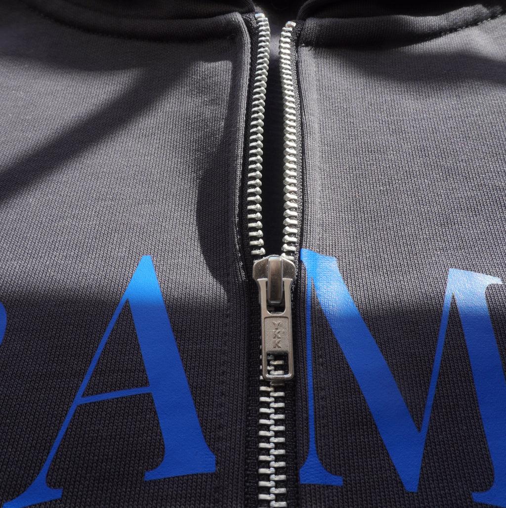 Oversized Double Zip Hoodie