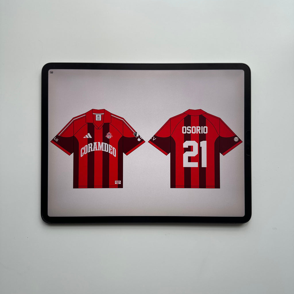Soccer Jersey Mockup For Procreate
