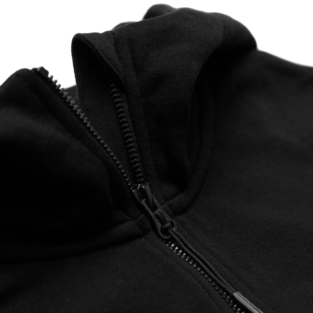 HERO-4220C Cropped Drop Shoulder 1/2 Zip Hoodie