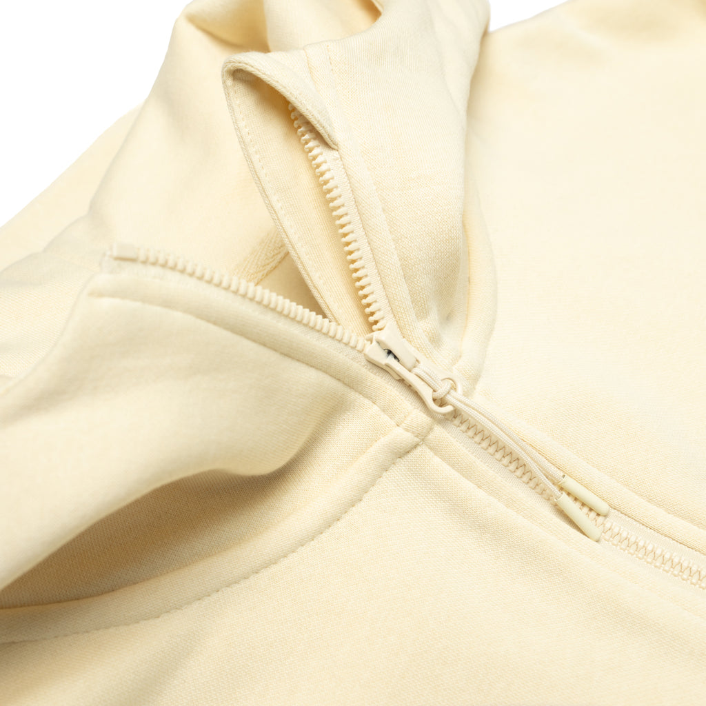 HERO-4220C Cropped Drop Shoulder 1/2 Zip Hoodie