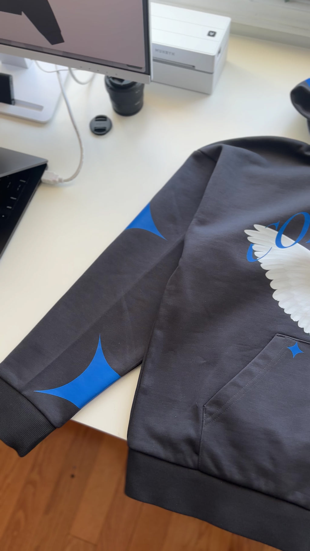 Oversized Double Zip Hoodie